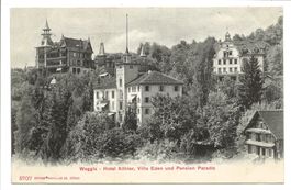 Weggis (LU) Hotel Köhler - Villa Eden - Pension Paradis 1905