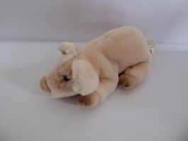Aktion Niedliches Plüsch Schwein, 30cm, Leosco, neu