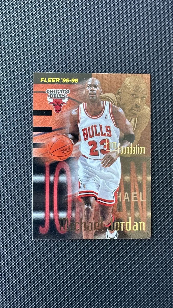 Nba Carte collezionabili: Michael Jordan Fleer '95-'96 Basketball Card Foundation – Usato da Affoltern am Albis venduto da mr_choppa