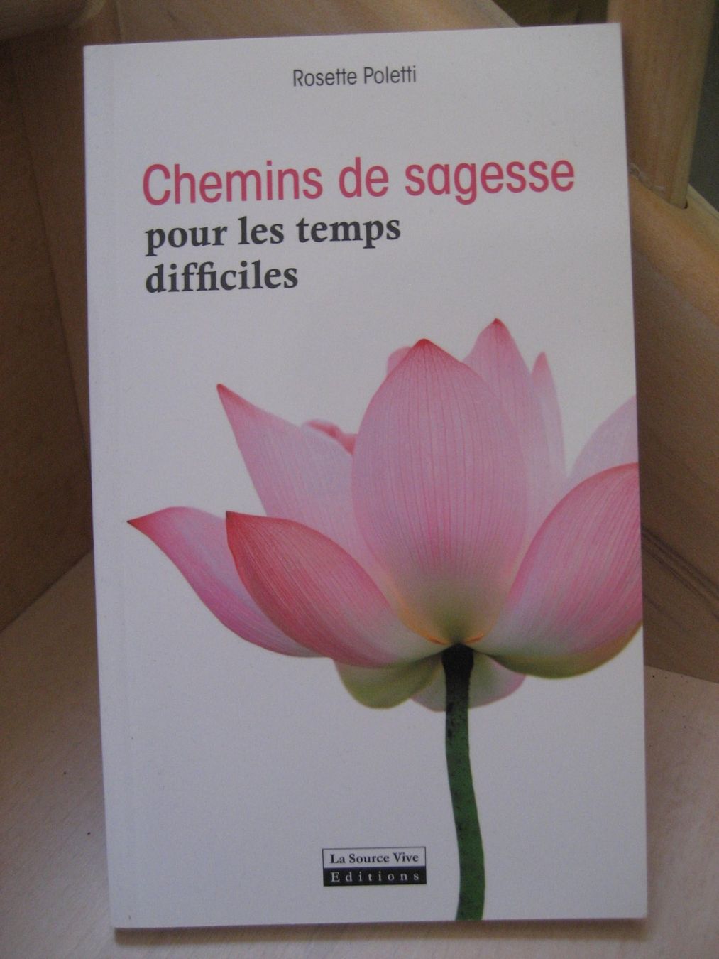 Livres: Chemin de sagesse / Rosette Poletti – Neuf (Voir description) à Delémont par marryb