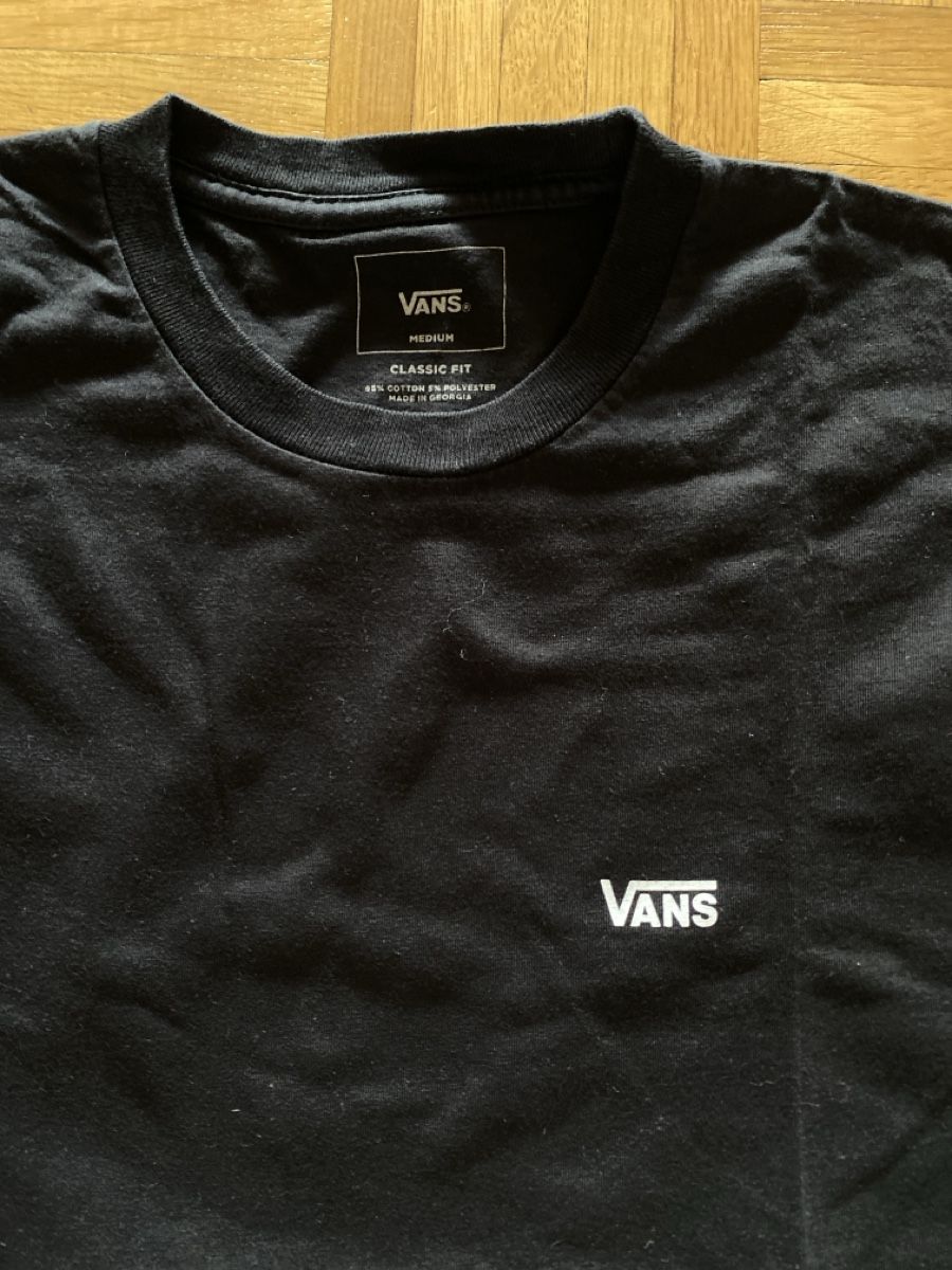 Vans T-shirt: T-shirt Vans noir & gris - Taille M – Nuovo (secondo la descrizione) da Genève venduto da swissjojo 2