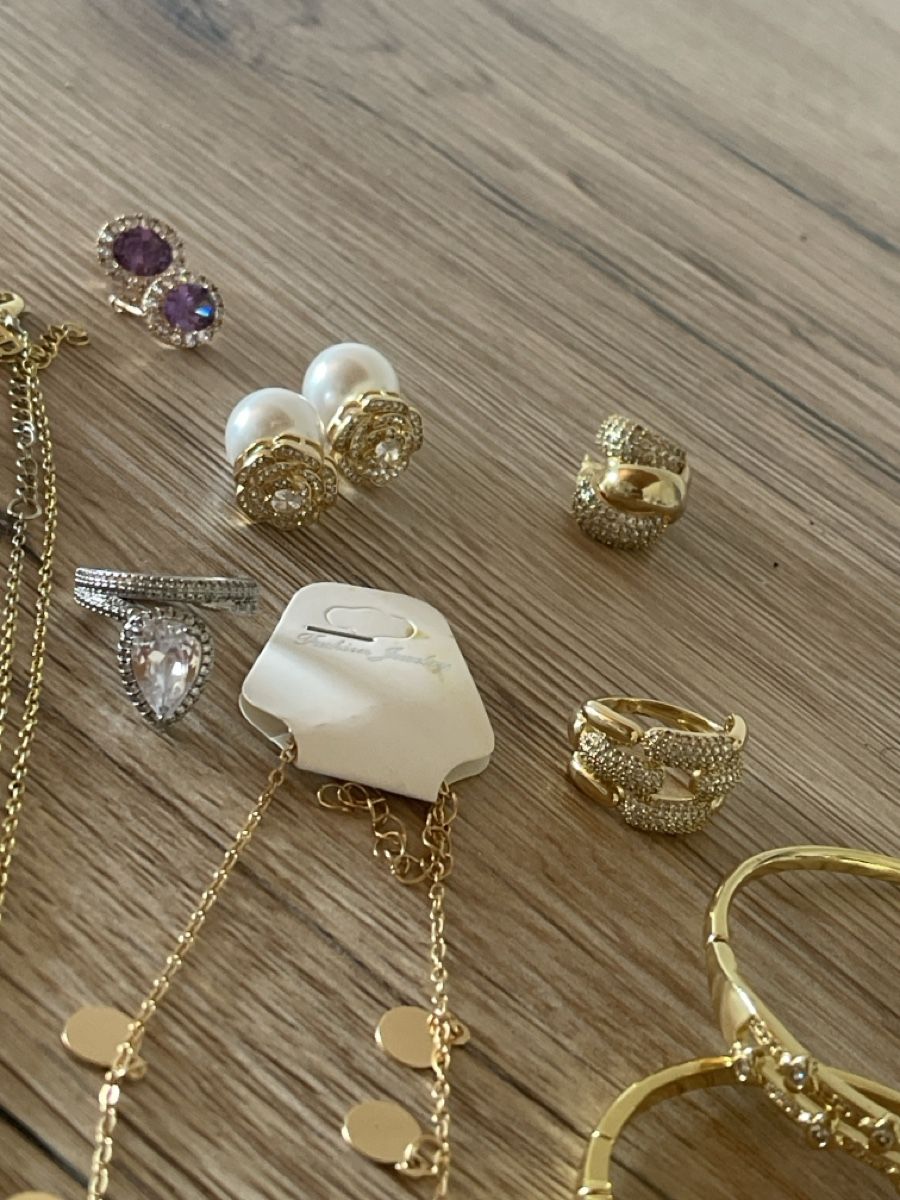 Sonstiger Schmuck: Schmuck Set Damen Goldfarben – Neu (gemäss Beschreibung) aus Hindelbank von Silya1 3