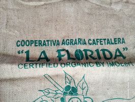 Jutesack - La Florida Cafe Peru  - Sac de jute café Pérou