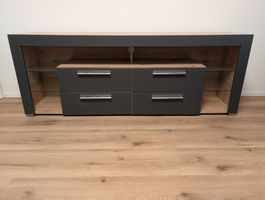 TV Lowboard mit Beleuchtung, leichte Gebrauchsspuren