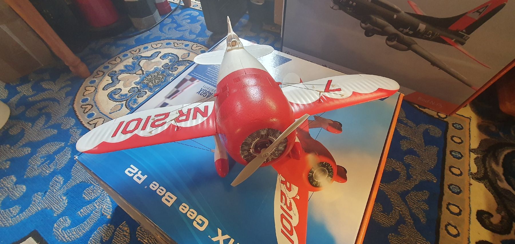 E-Flite Modellismo RC: UMX GEE BEE R2 E-flite – Nuovo e nell'imballaggio originale da Burgdorf venduto da schlange034 1