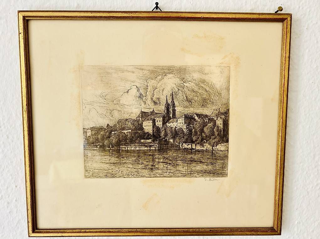 Posters & Illustrations: Antiker Kunstdruck im Rahmen – D'occasion à Nidau par M_Reinhard