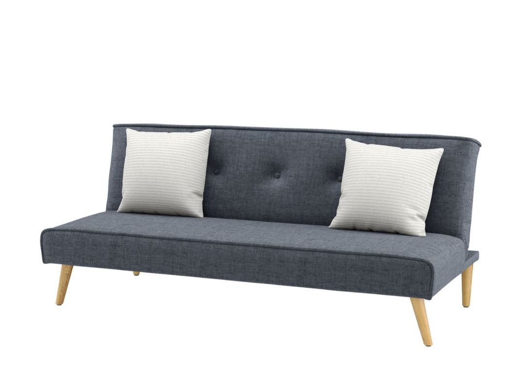 Gonser Divani: Schlafsofa Lea Anthrazit Kanape – Usato da Bäch SZ venduto da watchery.swiss