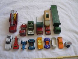 Konvolut alte Spielzeugauto - div Matchbox + Gorgi Toys
