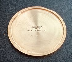 CERTINA - BOÎTE DE FOND 40 mm PLAQUÉE OR en bon état