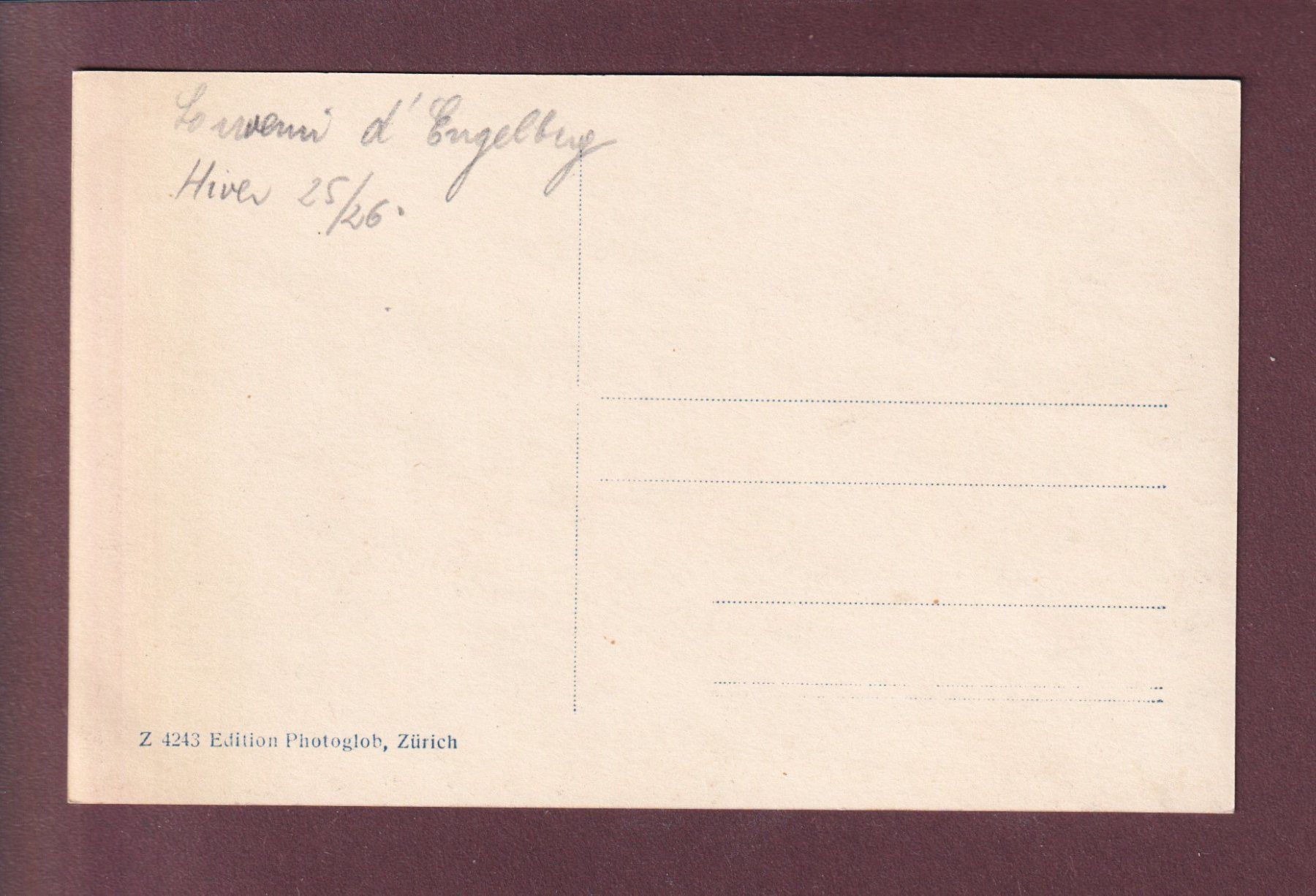 Cartoline postali: Engelberg - TÄTSCHBACHFALL - Leute – Usato da Pully venduto da nicecards 1
