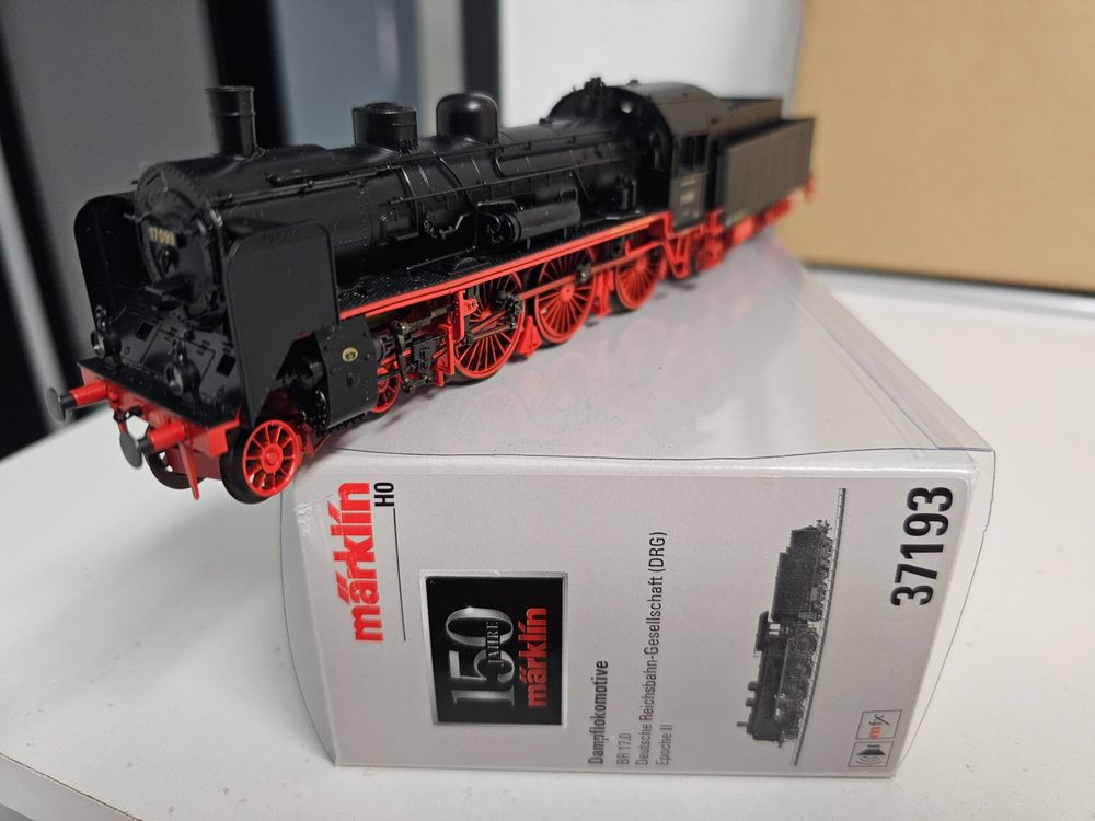 Märklin 37193 lok Br 17 099 DR MFX + SOUND (Neu und originalverpackt ...