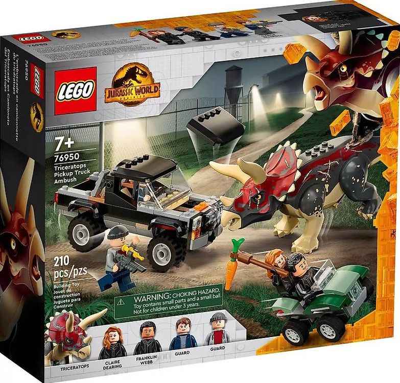 Lego Jurassic World 76950 Lembuscade du Tricératops NEUF (Neu und ...
