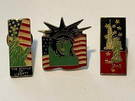 3 Pin Freiheits Statue New York