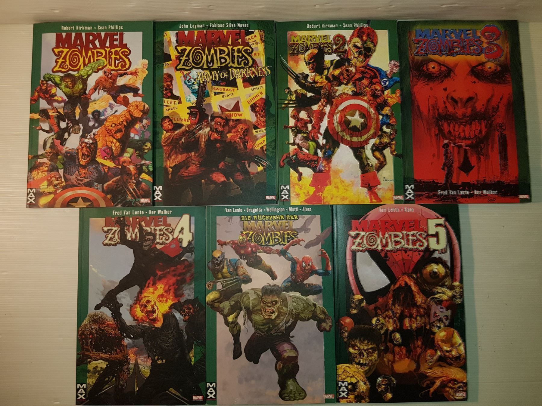 BD: Marvel Max: Marvel Zombies 7x Comic – D'occasion à Münchenstein par vitalfit