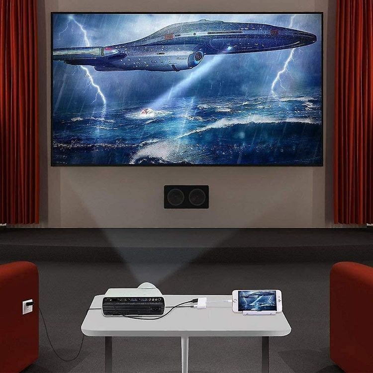 HDTV/HDMI Kabel Für IPhone & IPad – 2 Meter, 1080p, Übertragung Auf TV/Projektor