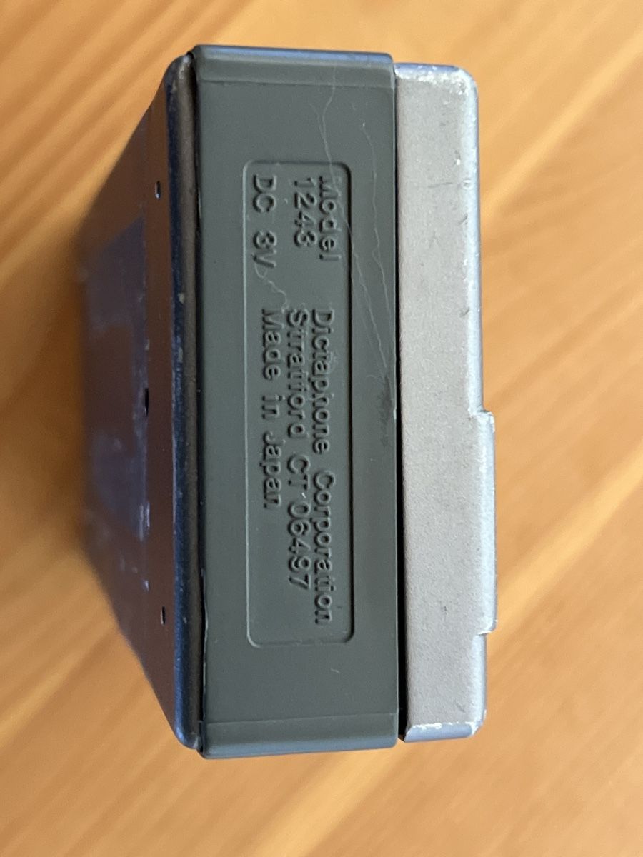 Registratori: Vintage Diktiergerät Dictaphone Voice Master – Usato da Dotzigen venduto da Chruemeli79 1
