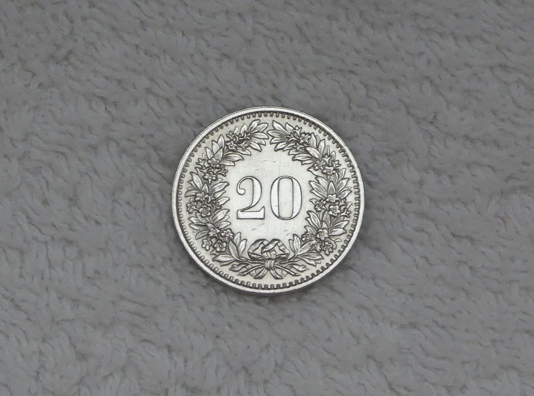 Tutti le monete: 20 centimes/rappen 1971 – Usato da Nyon venduto da Ilmi09 1