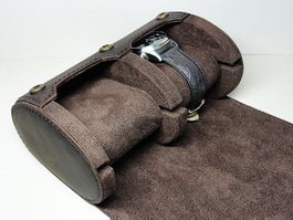 Leder - Uhrenetui für 2 Uhren
