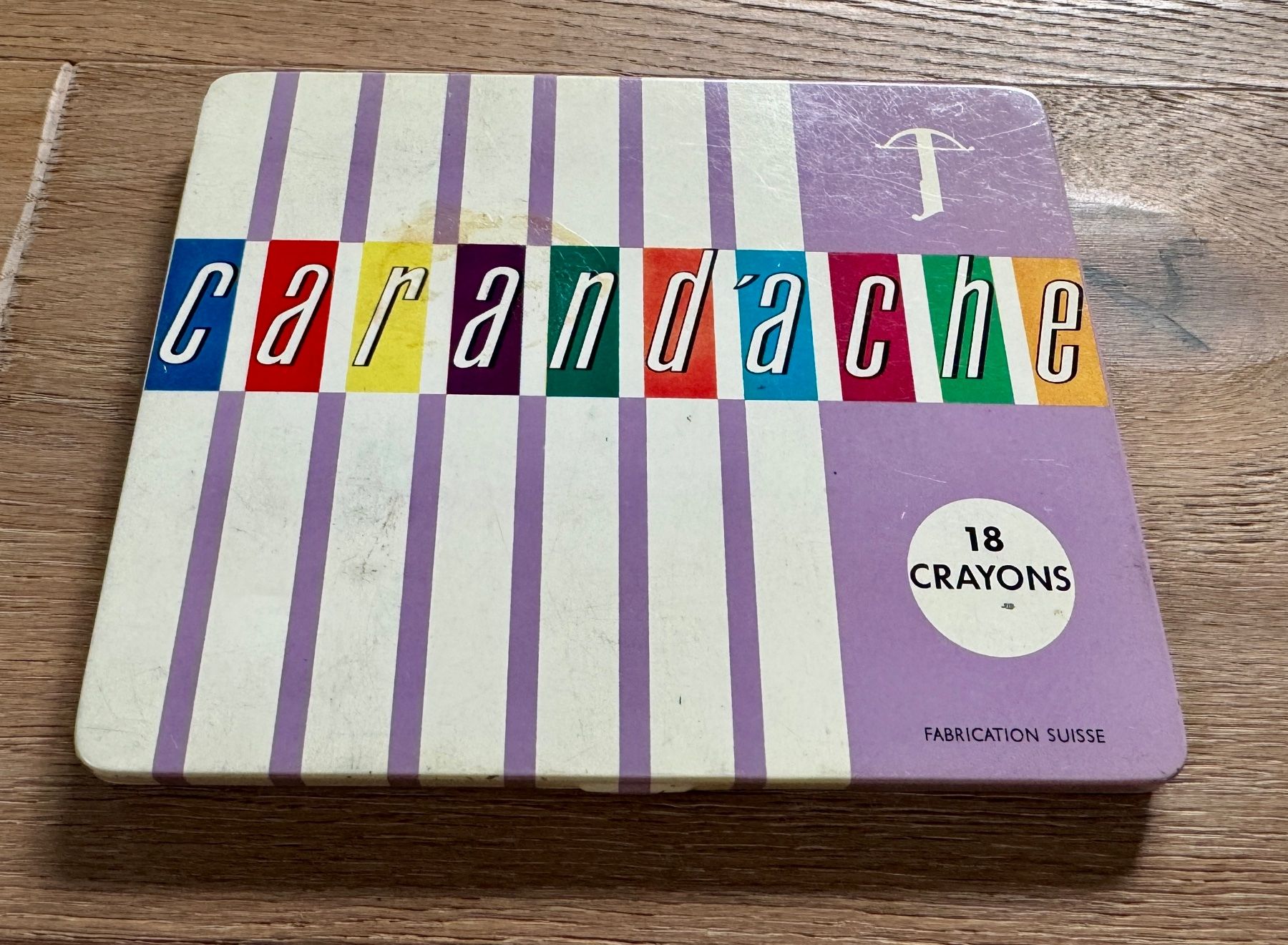 Barattoli: Alte rare Blechdose Caran d‘Ache – Usato da Rothrist venduto da Luckywinner 1