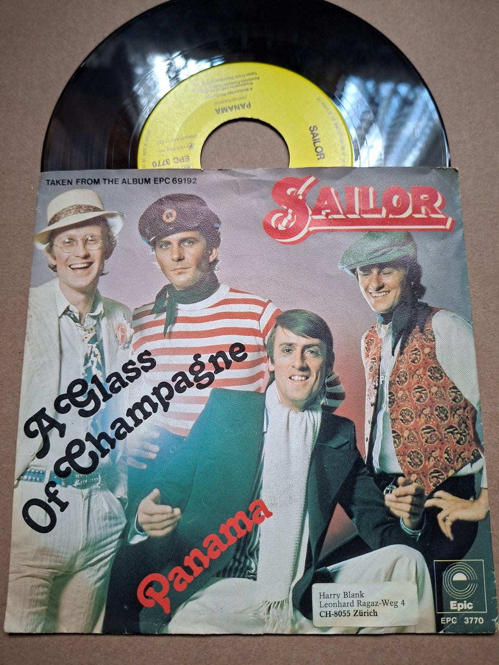 Dischi in vinile: 7" Singles-Sammlung Auflösung: Sailor – Usato da Burg AG venduto da ..machine_rec..