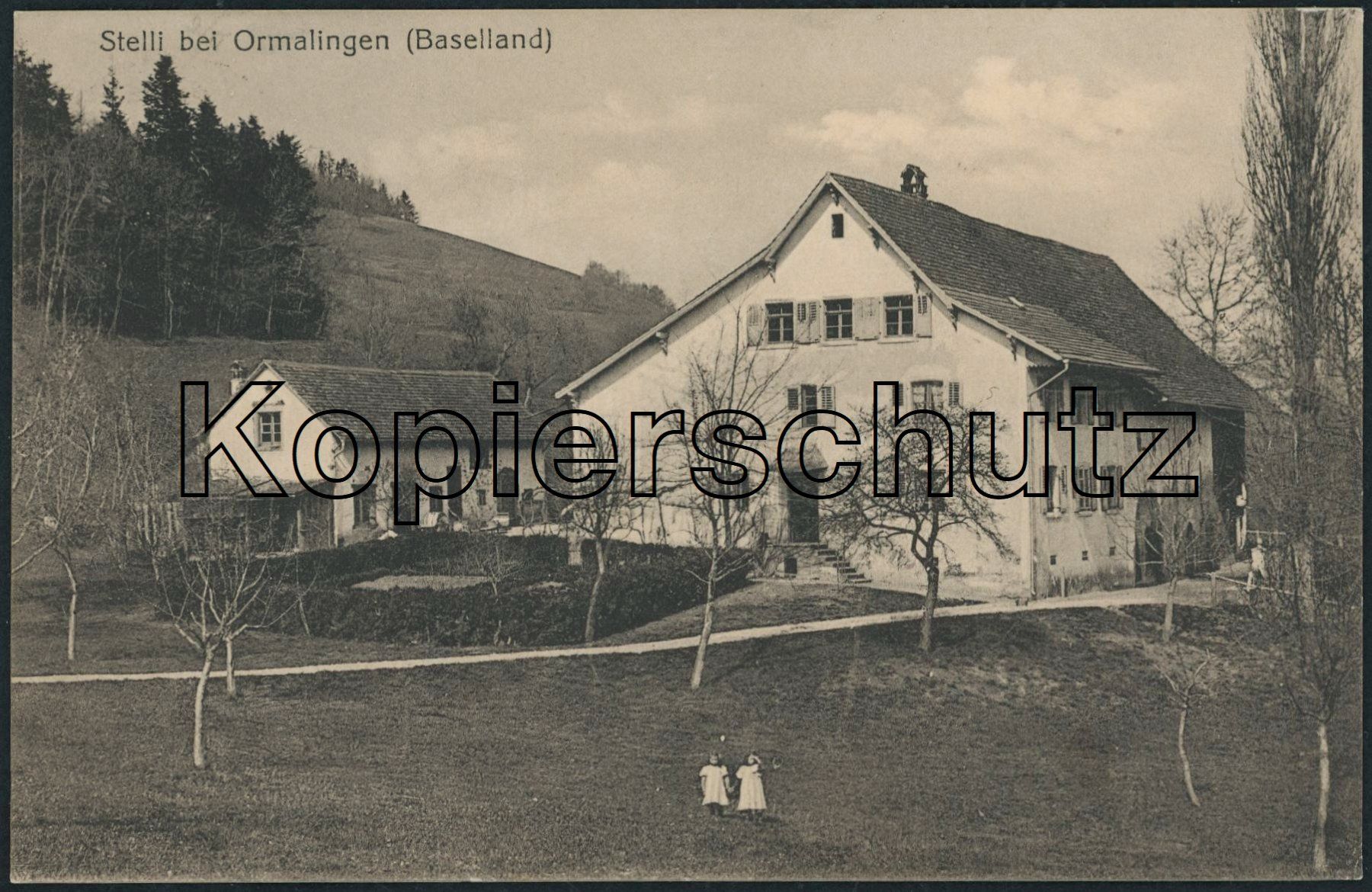 Ansichtskarten: BL Stelli - Ormalingen – Gebraucht aus Schindellegi von stationary