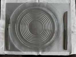 Glasi Hergiswil/R.Niederer- Platzteller ANELLI - 12 Stk.