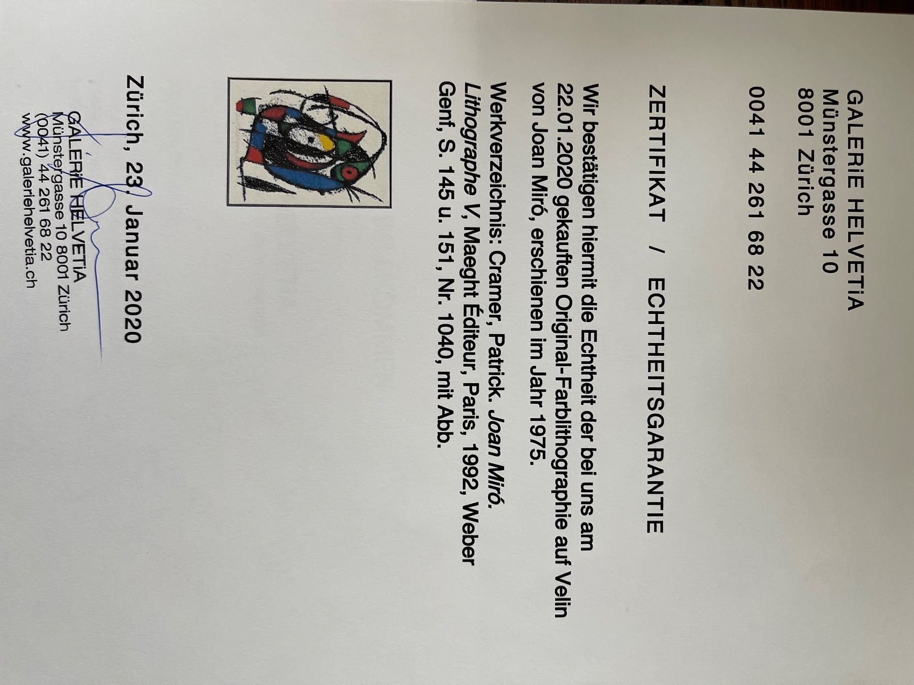 Grafica & Litografie: Joan Miro’ Lithographie – Usato da Horgen venduto da rowa68 3