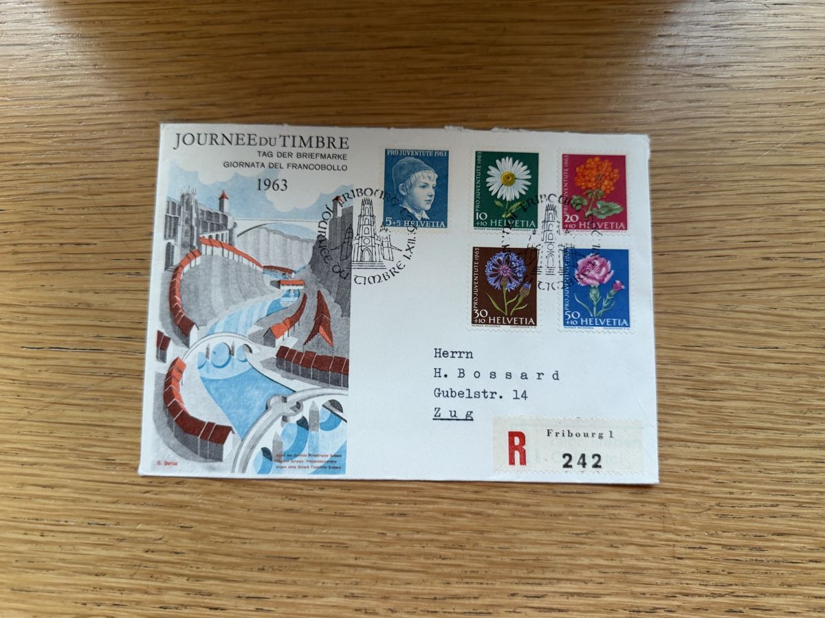 Tutti i francobolli: 5 Tag der Briefmarken Schweiz – Usato da Murgenthal venduto da Tina_4055 6