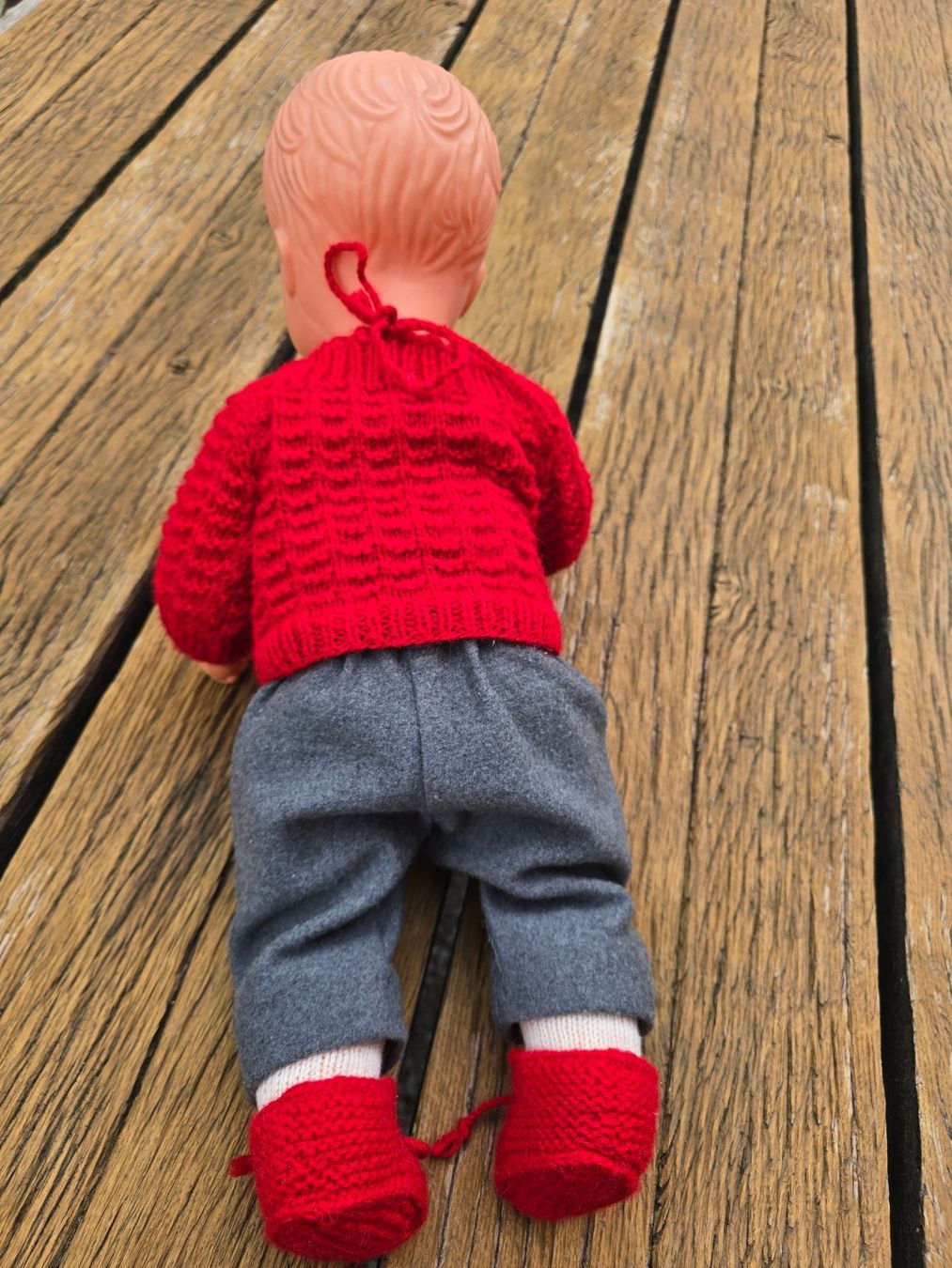 Bambole: vintage Puppe mit Kleidung – Usato da Romanshorn venduto da Rachacha 8
