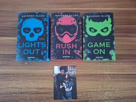 Lights Out Trilogie mit Farbschnitt und Character Card
