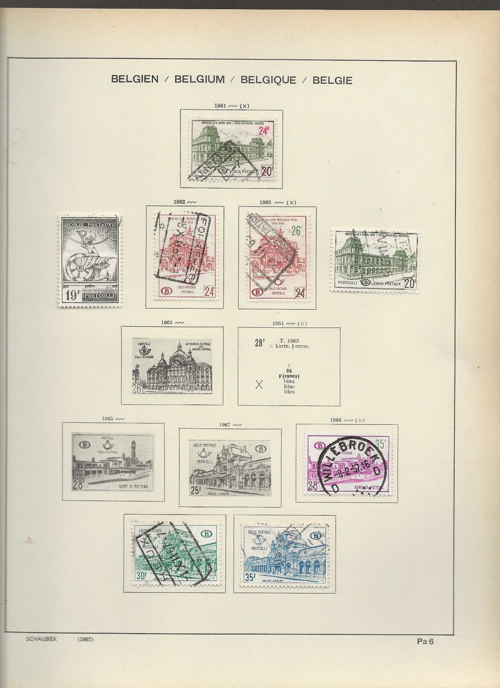 Tous les timbres: Marken Belgien – D'occasion à Au ZH par xelagreb01 6