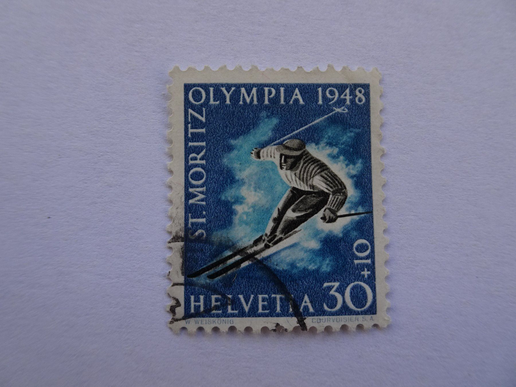Tous les timbres: 1948**und normal gestempelt – D'occasion à Aadorf par Chnorli-Furz 4