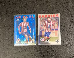 De Paul & Barrios - Atletico Madrid - Topps