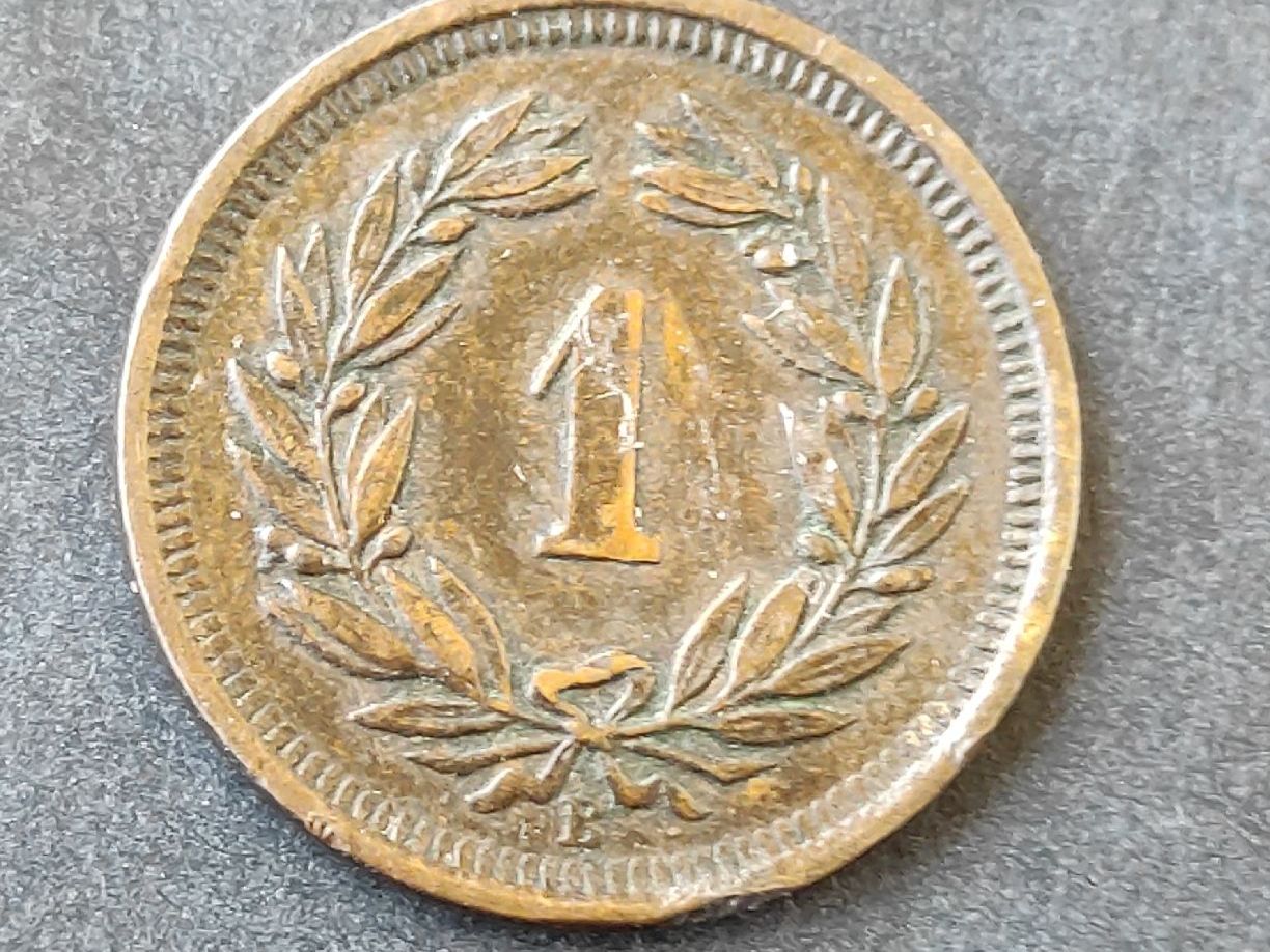 Alle Münzen: 1 cent Suisse 1914 – Gebraucht aus Couvet von lulul 1