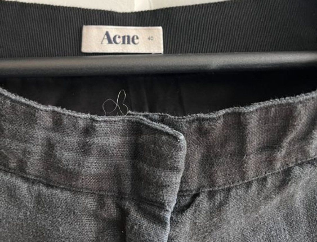 Acne Studios Pantaloni: ACNE Studios Leinen Hose – Usato da Pfäffikon ZH venduto da siae 1