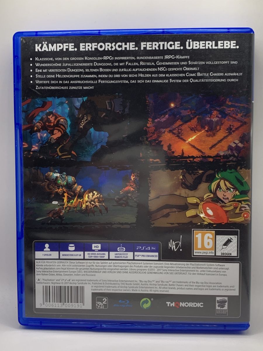 Sony Giochi: Battle Chasers: Nightwar - PS4 – Usato da Ostermundigen venduto da RG-Collector 1
