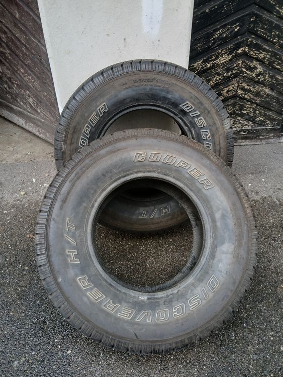 2 pneus 275/70 R16 (Gebraucht) in la heutte für CHF 80 – nur Abholung ...