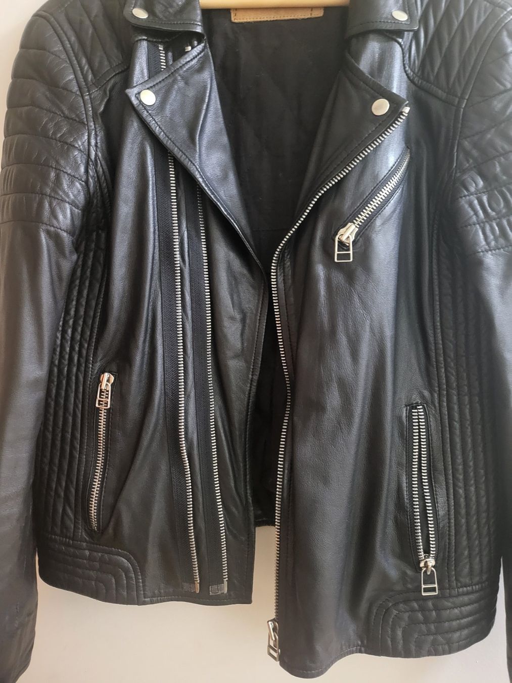 Giacche: Schwarze Lederjacke Goosecraft Biker 921 – Usato da Basel venduto da sci_67ms 2