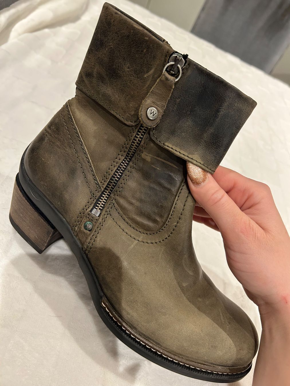 Scarpe da donna: Echtleder Stiefelletten gr. 40 wolky – Usato da Lommis venduto da easy102011 3