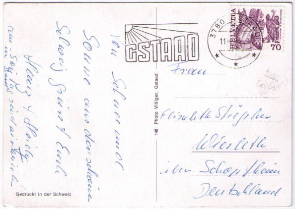 Cartes postales: Gstaad - 4 Bild AK – D'occasion à Binningen par Mountainrider 1