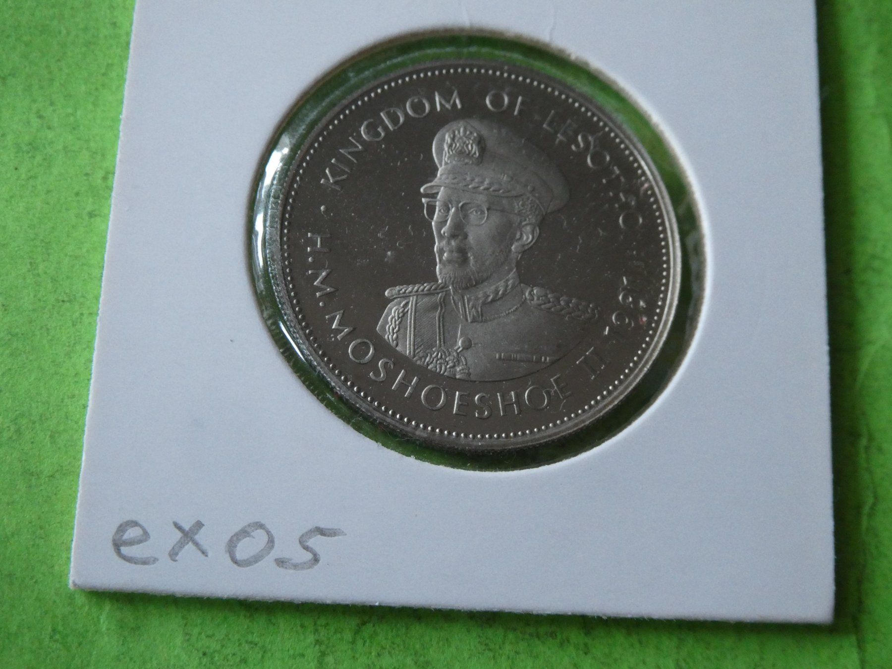 Tutti le monete: Lesotho 1981, 1 Loti   PP – Usato da Hinterforst venduto da Rohusri 1