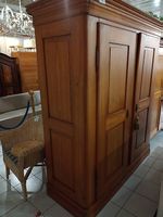 2türiger Holzschrank / Schrank, Nadelholz gesteckt