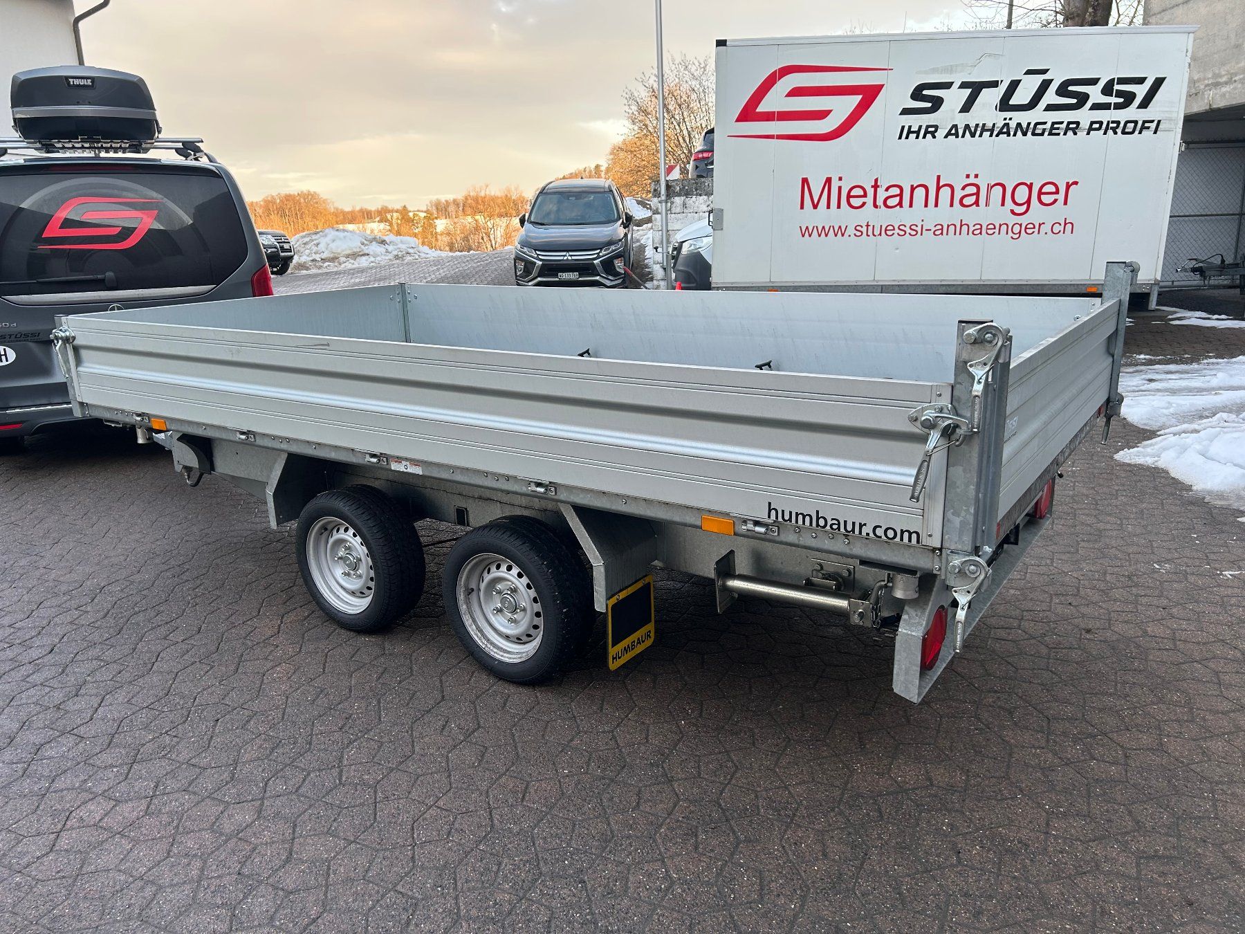 Humbaur Rimorchi: Dreiseiten Kipper HTK 3500.37 Alu – Nuovo (secondo la descrizione) da Wettswil venduto da Stuessi54 3