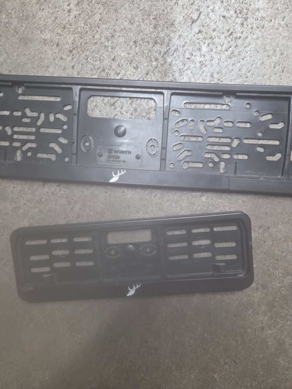 Tutti pezzi di ricambio auto: Nummerschild Rahmen schwarz – Usato da Spreitenbach venduto da Brm4 2