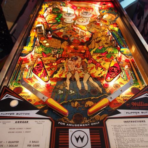 Flipper: Gorgar Occasion revidiert – Usato da Schalunen venduto da schwabspielautomaten 3