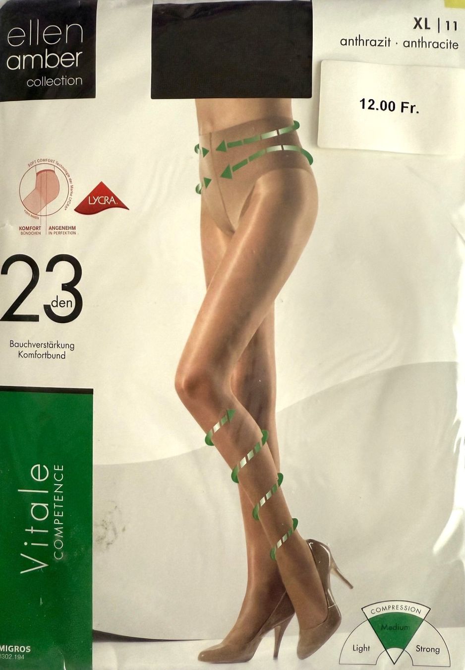 Ellen Amber Calze & Collant: Strumpfhose ellen amber Vitale – Nuovo e nell'imballaggio originale da Menziken venduto da chianti10