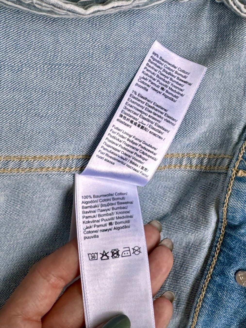 Tom Tailor Giacche: Tom Tailor Jeans Jacke Gr. XL Hellblau – Usato da Rothrist venduto da Fondgruebe 6