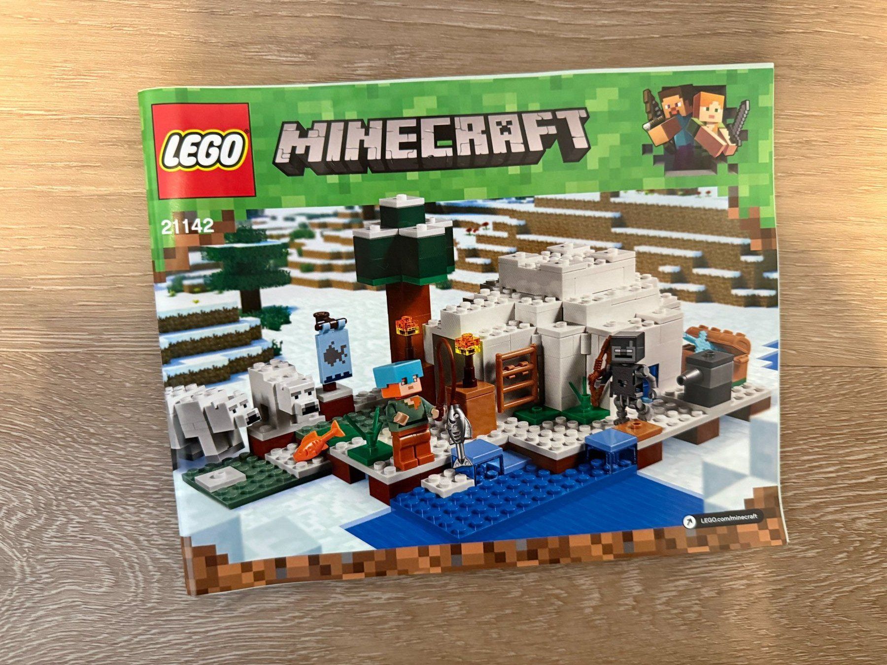 Lego Kit di costruzioni: Lego Minecraft 21142 Eis-Iglu, komplett – Usato da Regensdorf venduto da justtrying 2