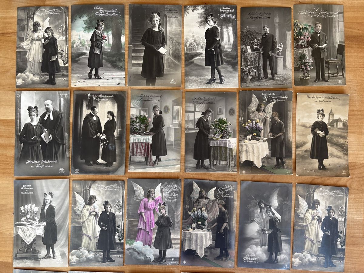 Cartes postales: AK mit Komfirmations Motiv – D'occasion à Rümlang par Kartenpost1 1