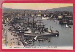 MARSEILLE - VUE GÉNÉRALE DU VIEUX PORT